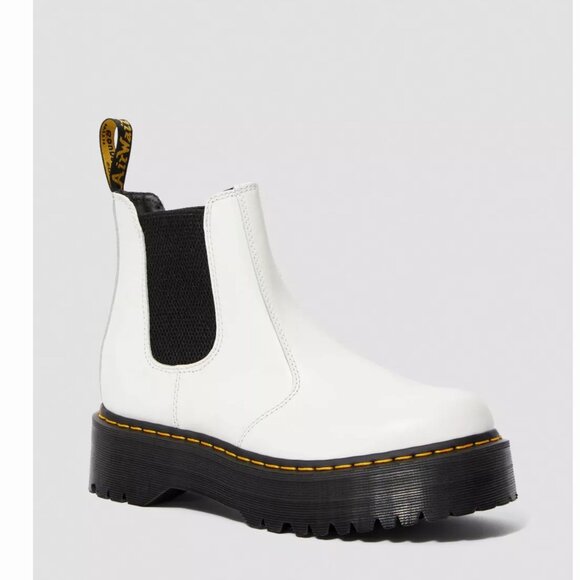 Dr. Martens quad retro in white 2976 W8 M9 EU 41 NIB - Picture 1 of 8